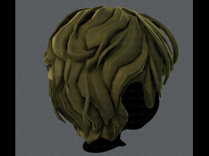 3d hair style for boy v24 Model 3D