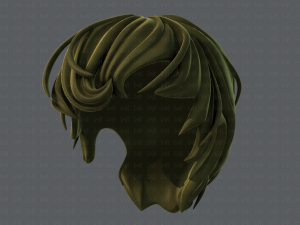3d hair style for boy v24 Model 3D
