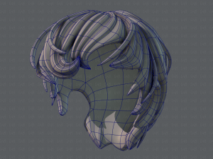 3d hair style for boy v24 Model 3D