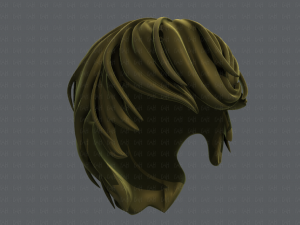 3d hair style for boy v24 Model 3D