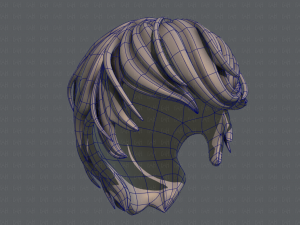 3d hair style for boy v24 Model 3D