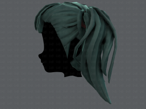3d hair style for girl v25 3Dモデル