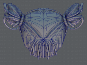 3d hair style for girl v25 3Dモデル