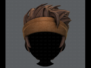 3d hair style for boy v25 Modelo 3D