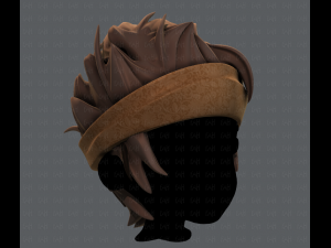 3d hair style for boy v25 Modelo 3D