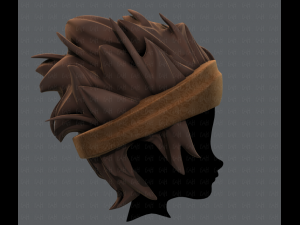 3d hair style for boy v25 Modelo 3D
