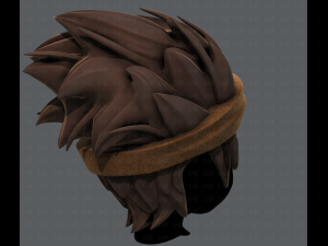 3d hair style for boy v25 Modelo 3D