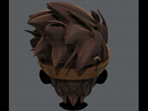 3d hair style for boy v25 Modelo 3D