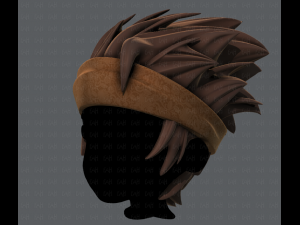 3d hair style for boy v25 Modelo 3D