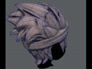 3d hair style for boy v25 Modelo 3D