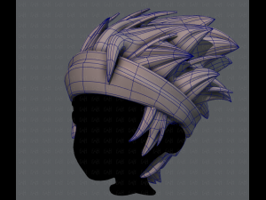 3d hair style for boy v25 Modelo 3D