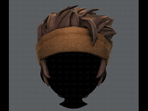 3d hair style for boy v25 Modelo 3D