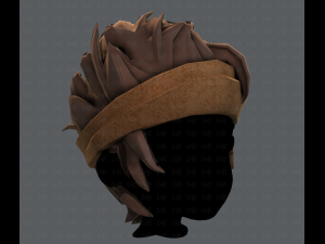 3d hair style for boy v25 Modelo 3D