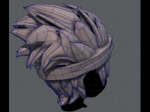 3d hair style for boy v25 Modelo 3D