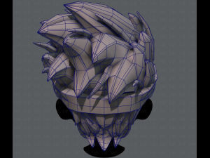 3d hair style for boy v25 Modelo 3D