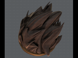 3d hair style for boy v25 Modelo 3D