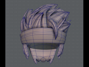 3d hair style for boy v25 Modelo 3D
