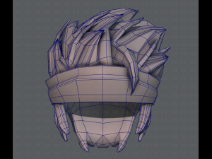 3d hair style for boy v25 Modelo 3D