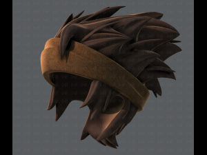 3d hair style for boy v25 Modelo 3D