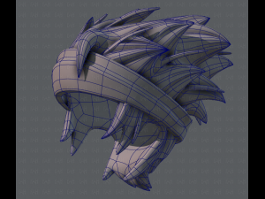 3d hair style for boy v25 Modelo 3D
