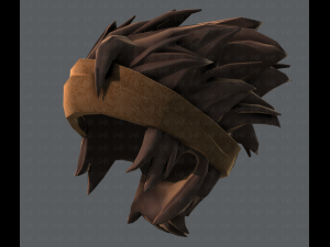 3d hair style for boy v25 Modelo 3D