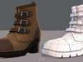 shoes cartoonv03 3D 모델