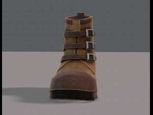 shoes cartoonv03 Modelo 3D