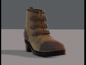 shoes cartoonv03 Modelo 3D