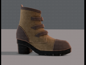 shoes cartoonv03 Modelo 3D