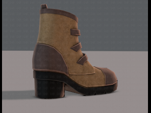 shoes cartoonv03 Modelo 3D