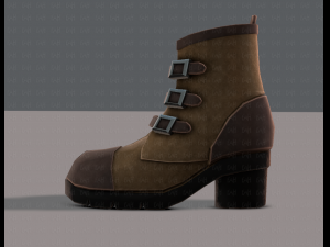 shoes cartoonv03 Modelo 3D