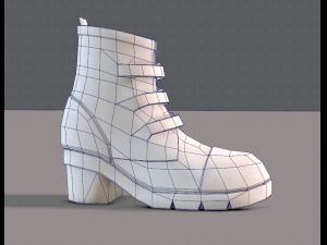 shoes cartoonv03 Modelo 3D
