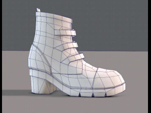 shoes cartoonv03 3D Model