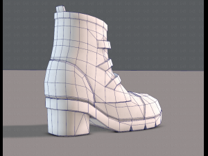 shoes cartoonv03 Modelo 3D