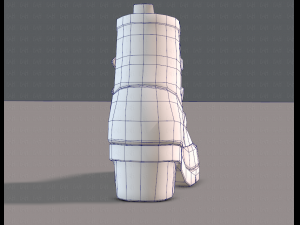 shoes cartoonv03 Modelo 3D