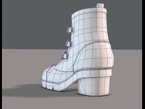 shoes cartoonv03 Modelo 3D
