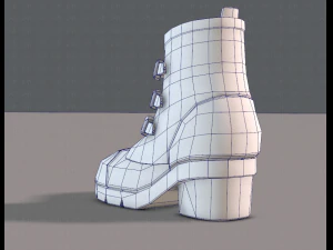shoes cartoonv03 3D Model
