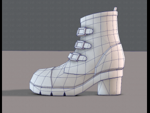 shoes cartoonv03 Modelo 3D