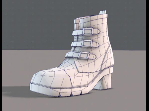 shoes cartoonv03 3D Model