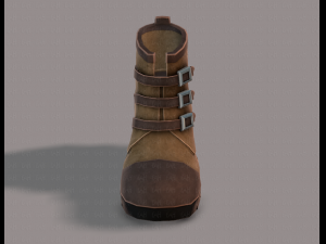 shoes cartoonv03 Modelo 3D