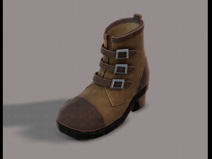 shoes cartoonv03 Modelo 3D