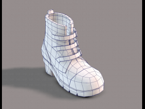 shoes cartoonv03 Modelo 3D