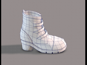 shoes cartoonv03 Modelo 3D
