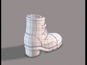 shoes cartoonv03 Modelo 3D
