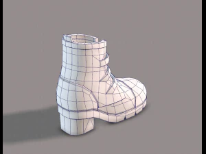 shoes cartoonv03 3D Model