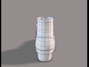shoes cartoonv03 Modelo 3D