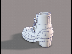 shoes cartoonv03 Modelo 3D