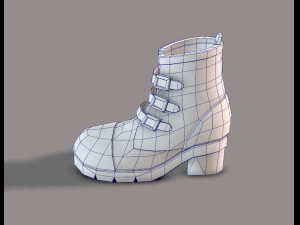 shoes cartoonv03 Modelo 3D