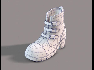 shoes cartoonv03 3D Model