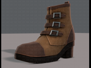 shoes cartoonv03 Modelo 3D